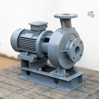 Pompe centrifuge horizontale à couplage étroit, pompe d'aspiration à un étage en acier inoxydable en fonte
